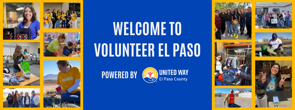 Volunteer El Paso Mobile Site Banner