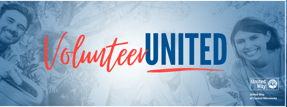 United Way of Central Minnesota Volunteer Connection Mobile Site Banner