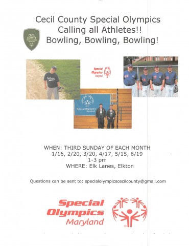 Special Olympics Maryland Cecil County | Volunteer Cecil