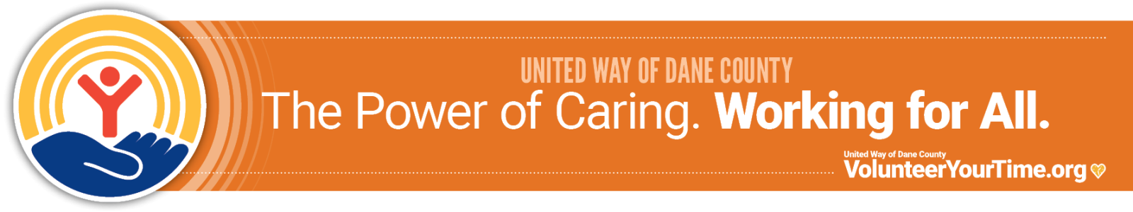 The Power of Caring. Working for All.