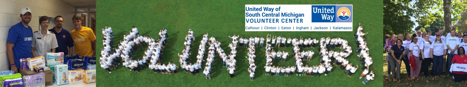 United Way of South Central Michigan Desktop Site Banner