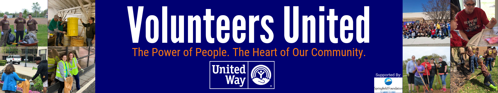United Way of Clark, Champaign and Madison Counties, Inc. Desktop Site Banner