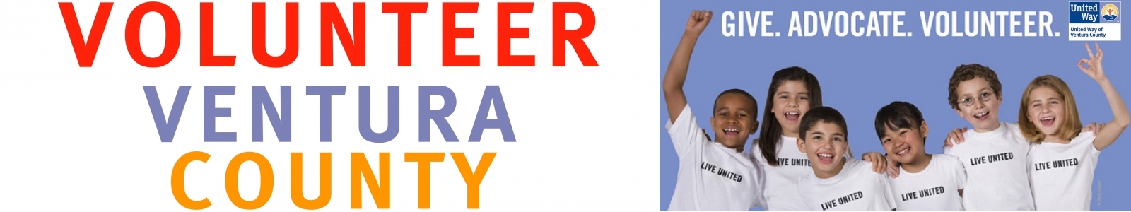 United Way of Ventura County Desktop Site Banner
