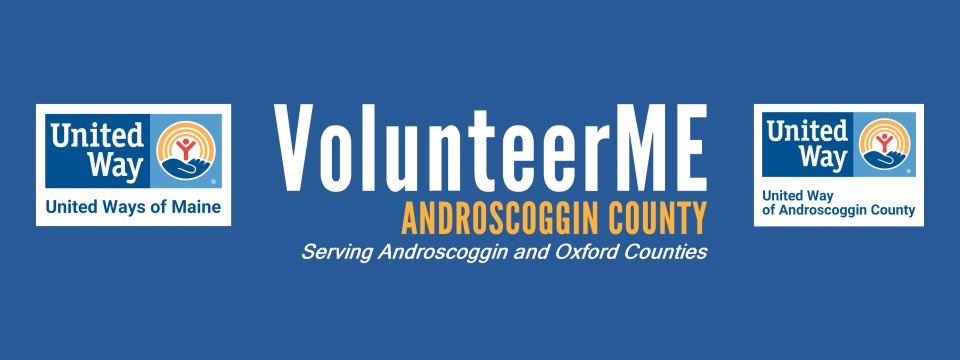 VolunteerME Androscoggin County Mobile Site Banner