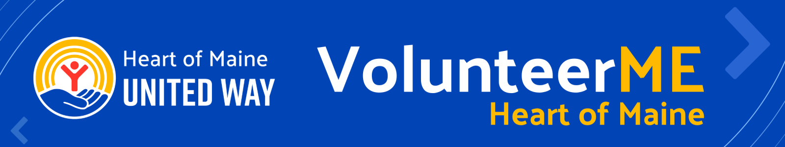 VolunteerME Heart of Maine Desktop Site Banner