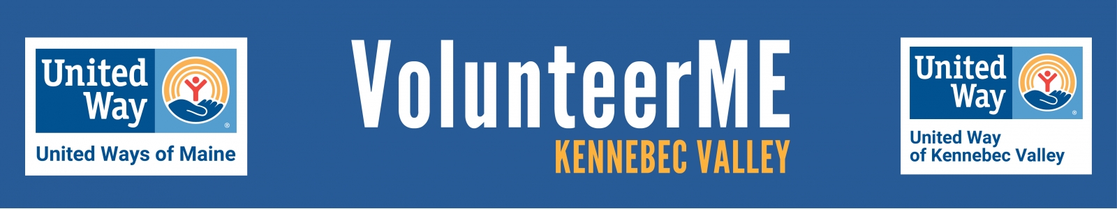 VolunteerME Kennebec Valley Desktop Site Banner