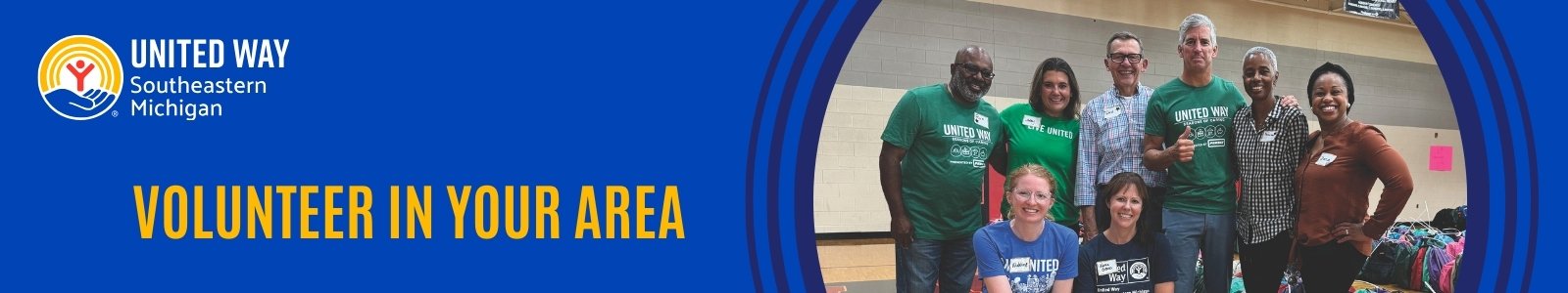 Find a volunteer opportunity in your area
