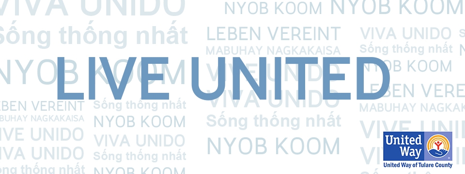 United Way of Tulare County Mobile Site Banner