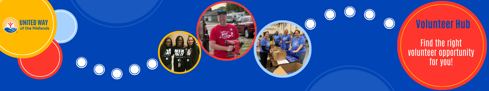 United Way of the Midlands Desktop Site Banner
