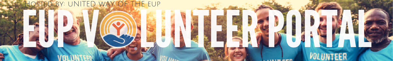 Eastern Upper Peninsula Volunteer Portal, hosted by United Way of the Eastern Upper Peninsula