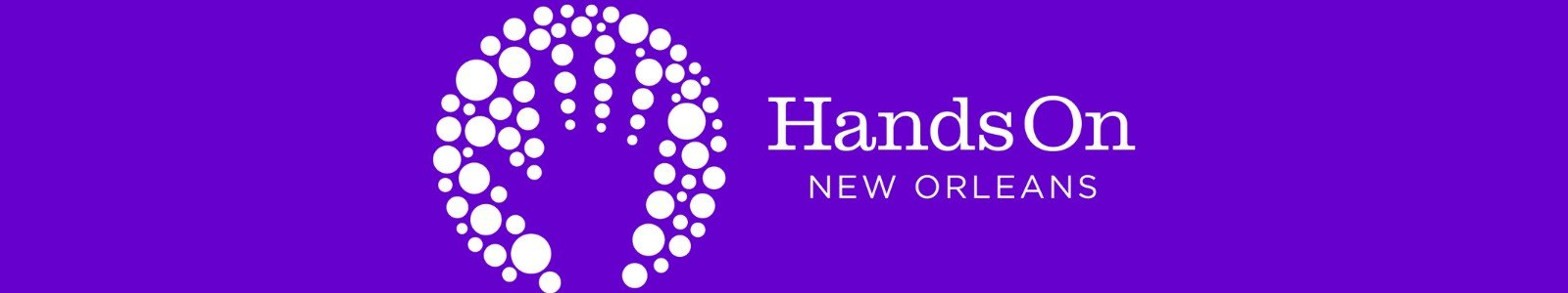 HandsOn New Orleans Desktop Site Banner