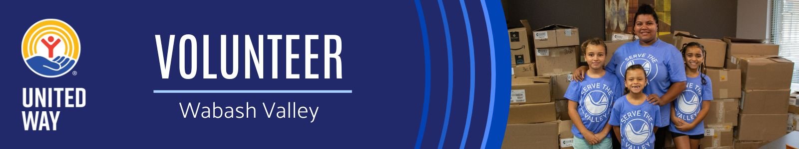 United Way of the Wabash Valley Desktop Site Banner