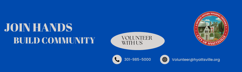 City of Hyattsville Mobile Site Banner