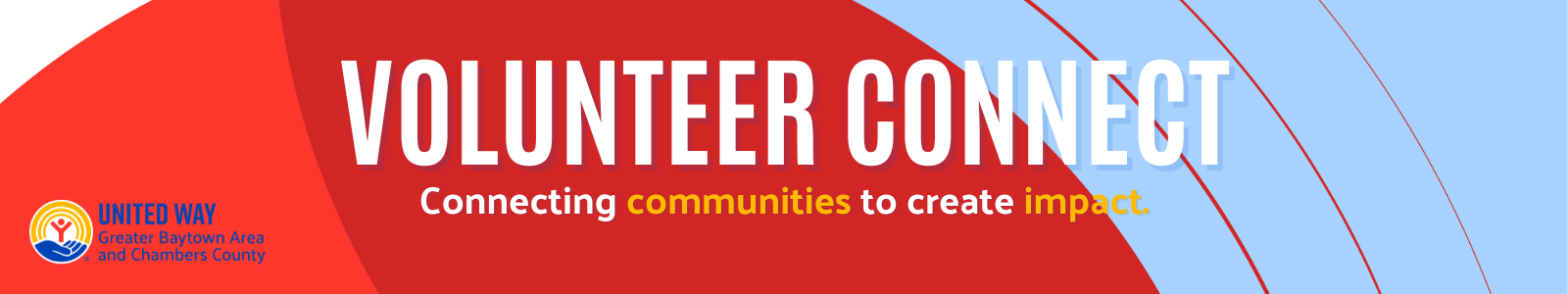 United Way of Greater Baytown Area and Chambers County  Desktop Site Banner
