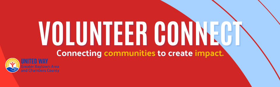 United Way of Greater Baytown Area and Chambers County  Mobile Site Banner