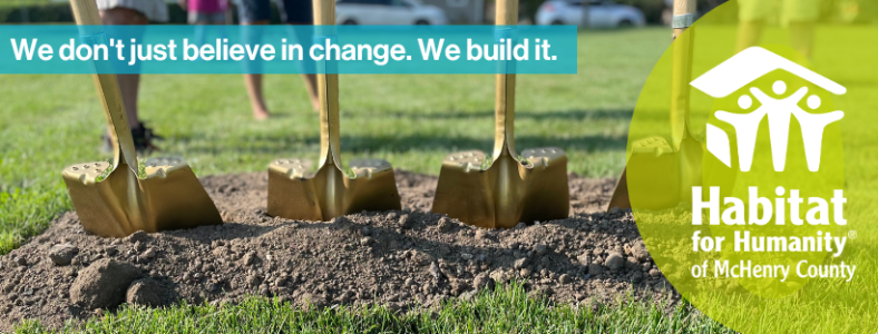 Habitat for Humanity McHenry County Desktop Site Banner