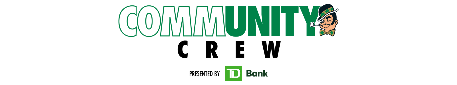 Celtics CommUNITY Crew presented by TD Bank Desktop Site Banner