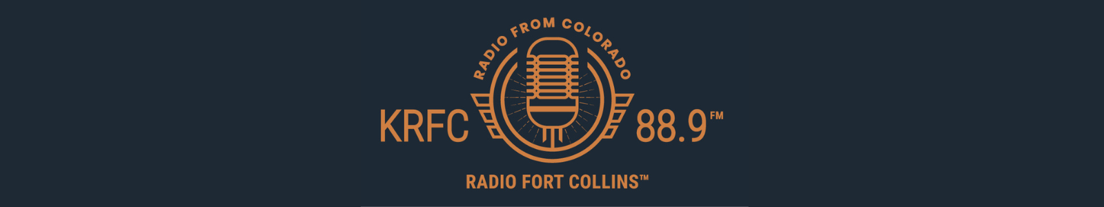 KRFC 88.9FM Radio Fort Collins Desktop Site Banner