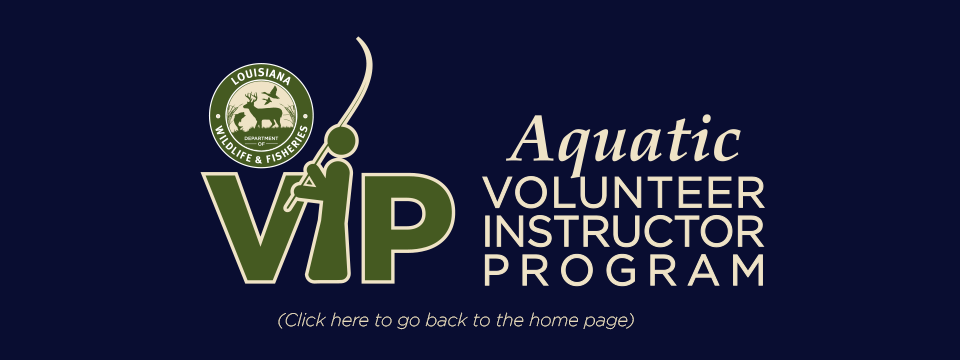 LDWF's Aquatic VIP Mobile Site Banner