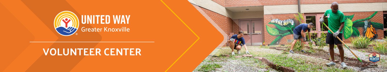 Volunteer East Tennessee Desktop Site Banner