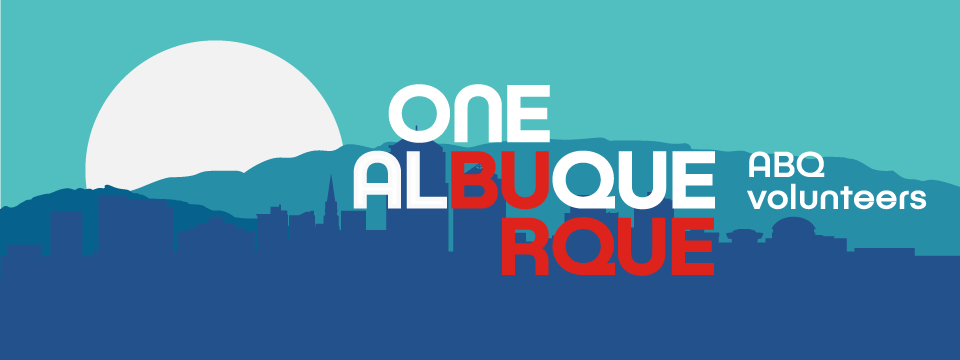 One Albuquerque Volunteers Mobile Site Banner