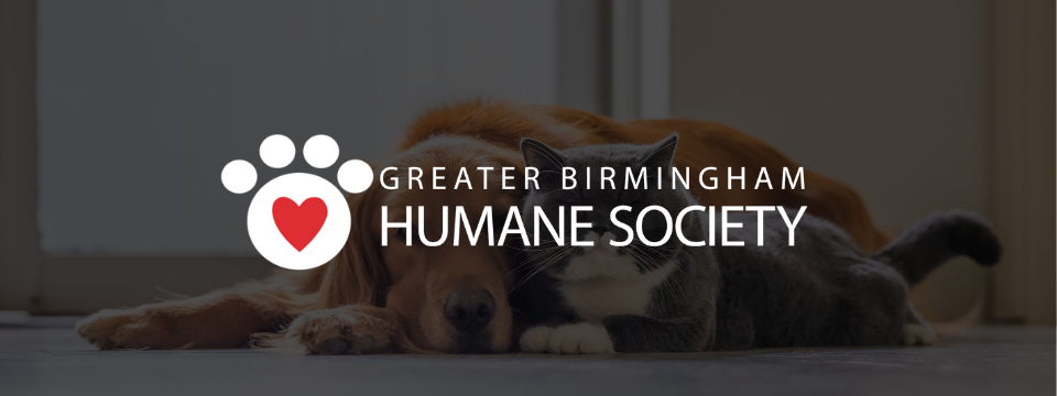Greater Birmingham Humane Society Mobile Site Banner