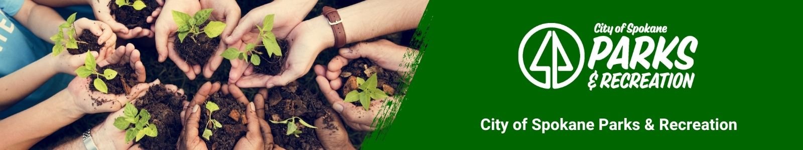 City of Spokane Parks & Recreation Desktop Site Banner