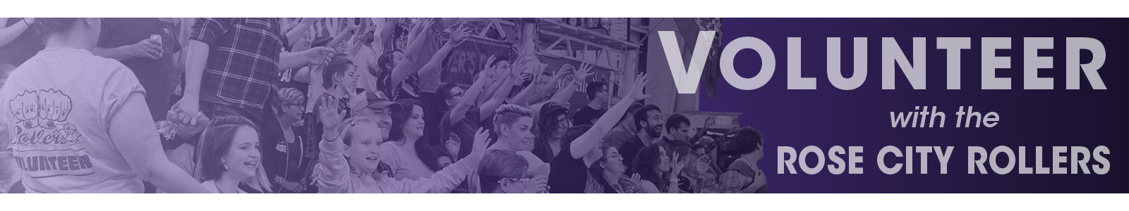 Rose City Rollers Desktop Site Banner