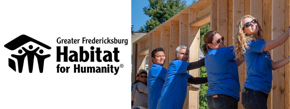 Greater Fredericksburg Habitat for Humanity Mobile Site Banner