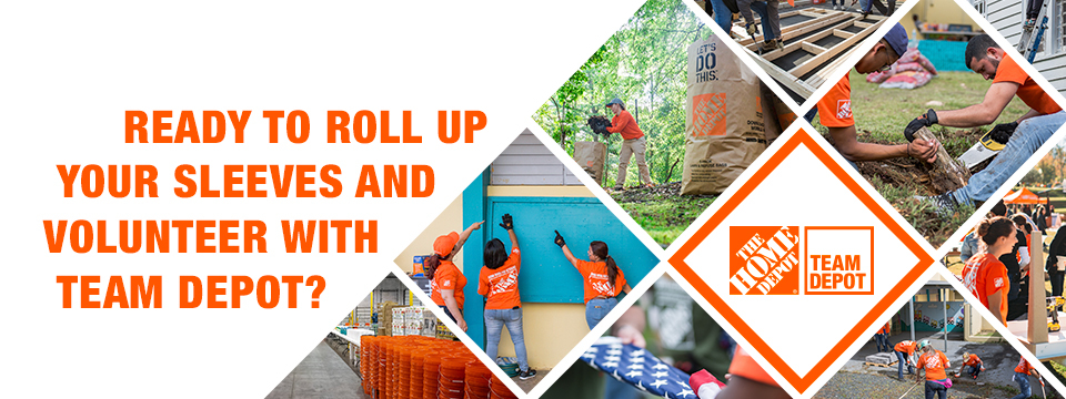 Team Depot Volunteer Atlanta Mobile Site Banner