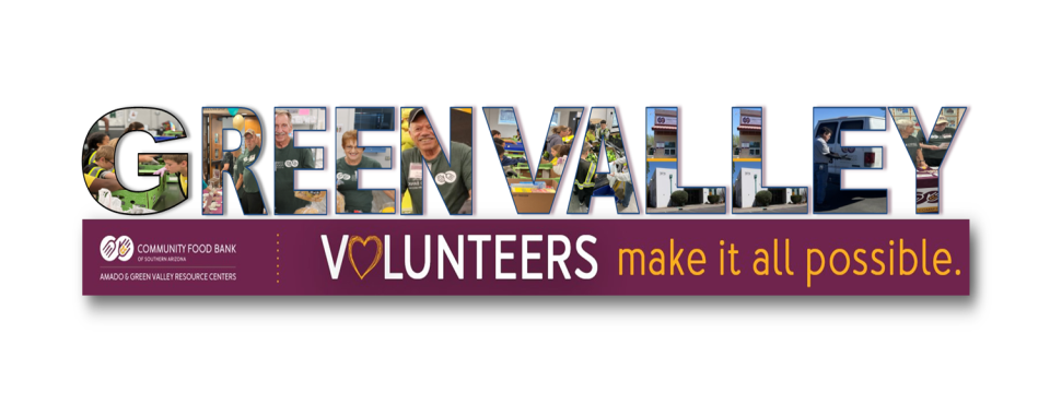 Green Valley & Amado Resource Centers - Community Food Bank of Southern Arizona Mobile Site Banner