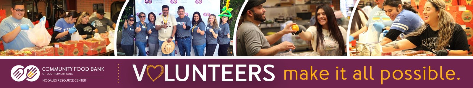 Nogales Resource Center - Community Food Bank of Southern Arizona Desktop Site Banner