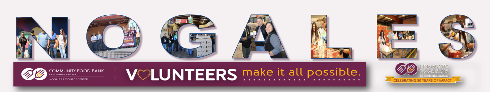 Nogales Resource Center - Community Food Bank of Southern Arizona Desktop Site Banner