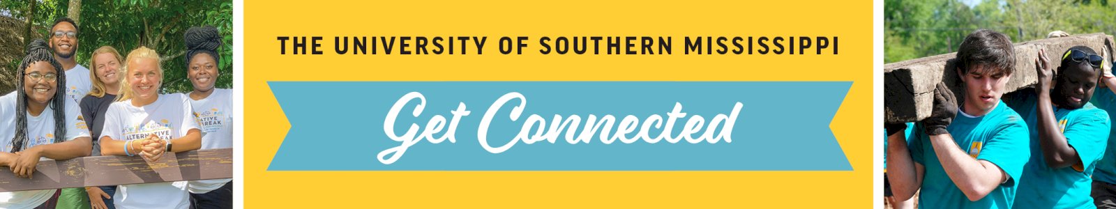 The University of Southern Mississippi Desktop Site Banner