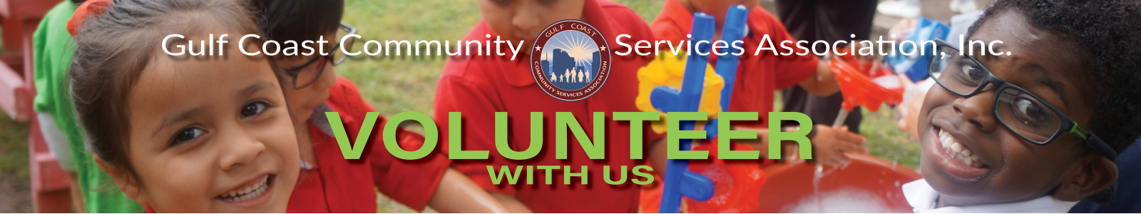 Gulf Coast Community Services Association, Inc.  Desktop Site Banner