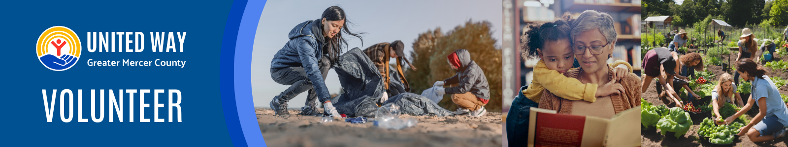 United Way of Greater Mercer County Desktop Site Banner