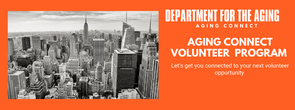 NYC Department  for the Aging, Aging Connect Mobile Site Banner