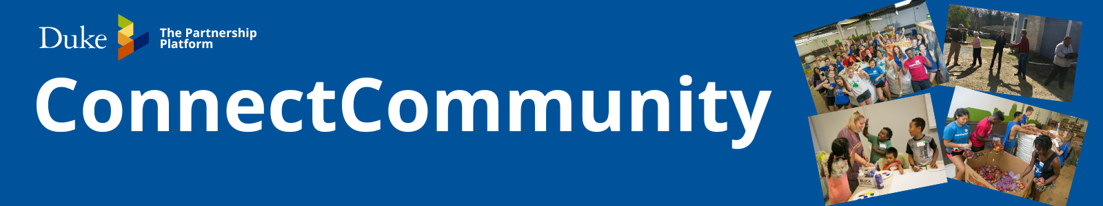  Volunteer Partnership Platform and  Duke Partnership Platform logo. Click to go to partnership.duke.edu