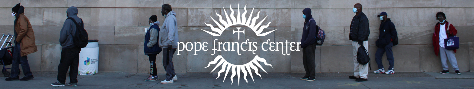 Pope Francis Center Desktop Site Banner