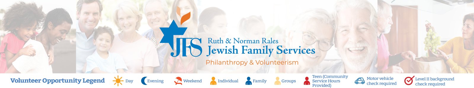 Ruth and Norman Rales Jewish Family Services Desktop Site Banner