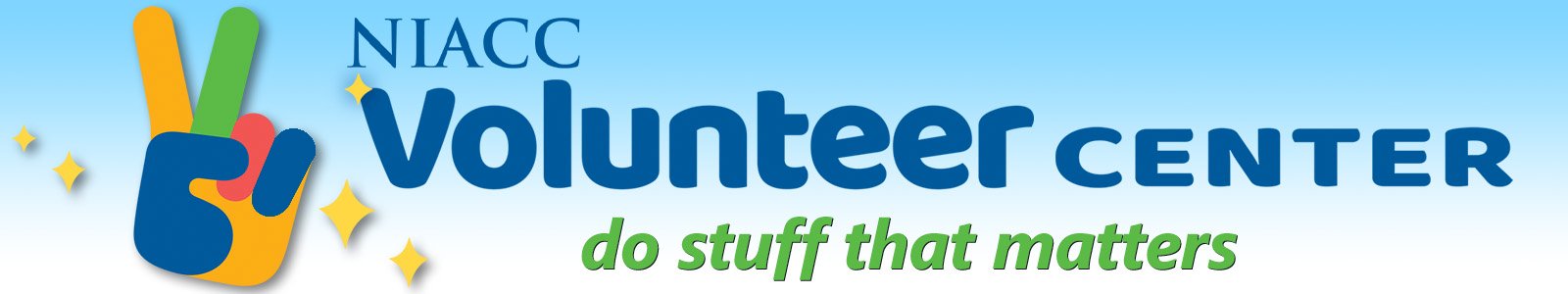 NIACC Volunteer Center Desktop Site Banner