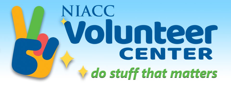 NIACC Volunteer Center Mobile Site Banner