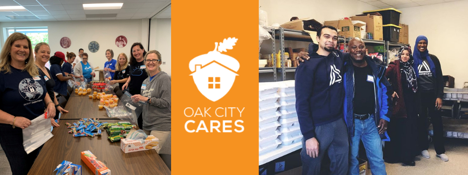 Oak City Cares Mobile Site Banner
