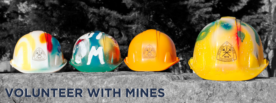 Volunteer with Mines Mobile Site Banner