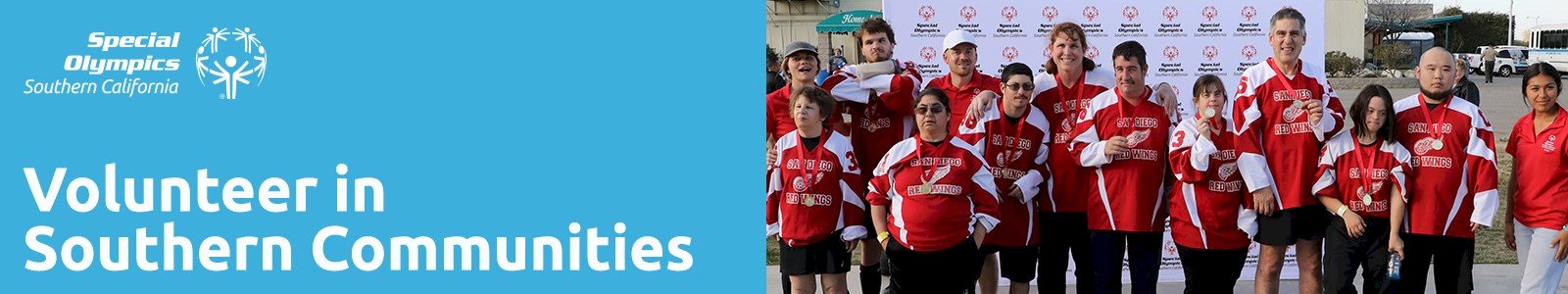 Special Olympics Southern California - Southern Counties Desktop Site Banner