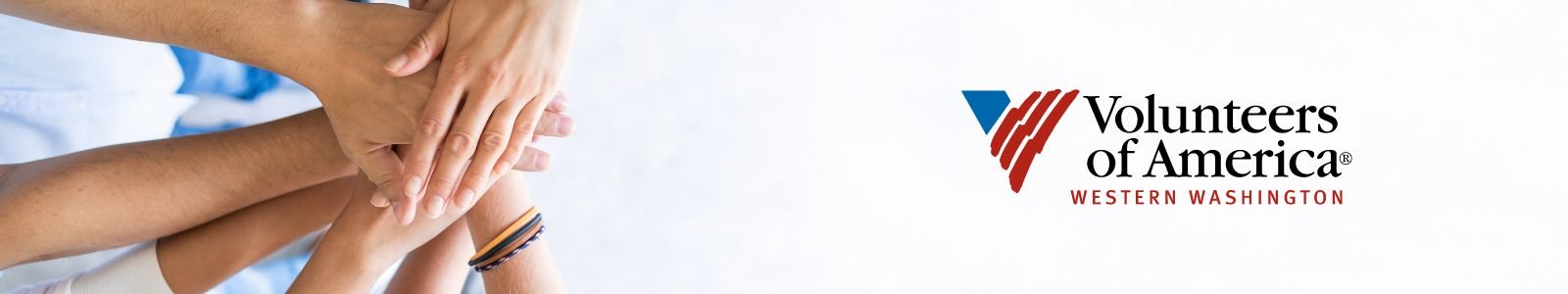 stacked hands indicating togetherness