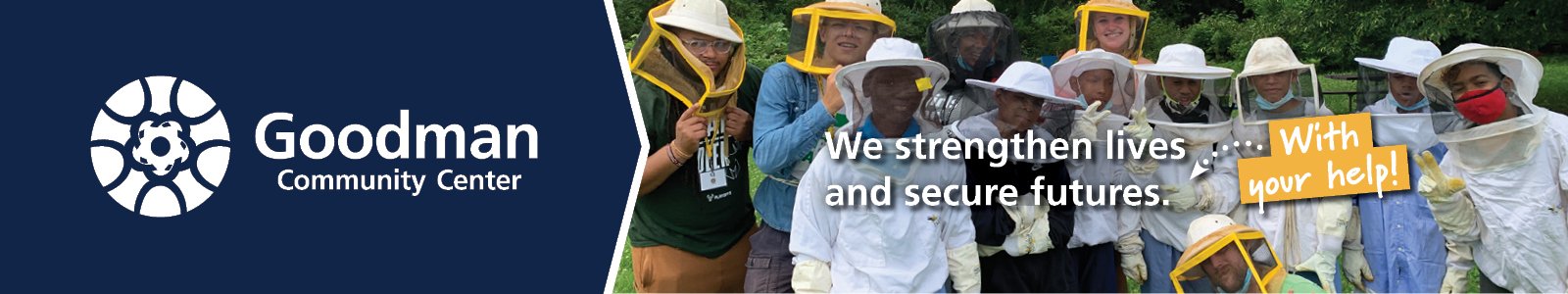 Goodman Community Center Desktop Site Banner