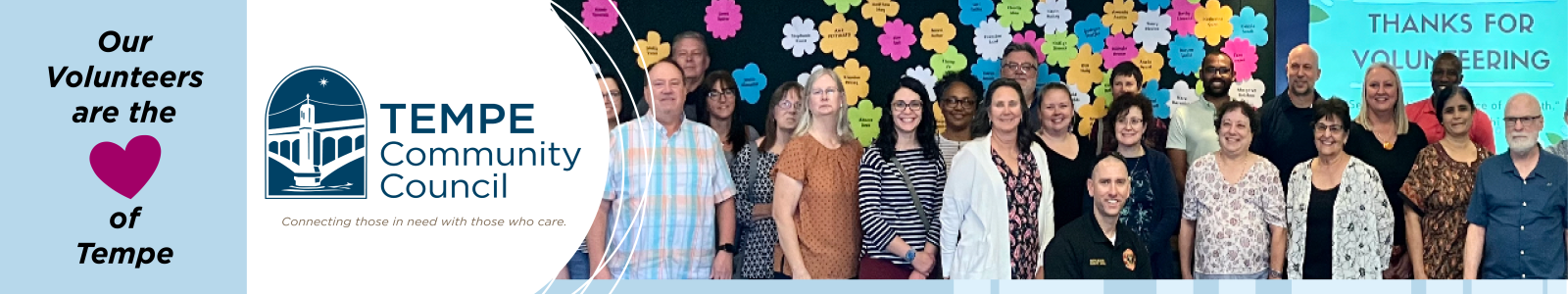 TCC Logo and Image of Volunteers