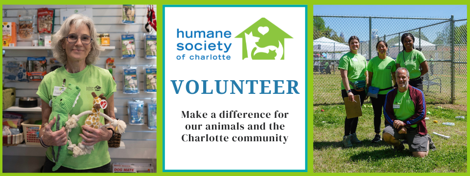 Humane Society of Charlotte Mobile Site Banner