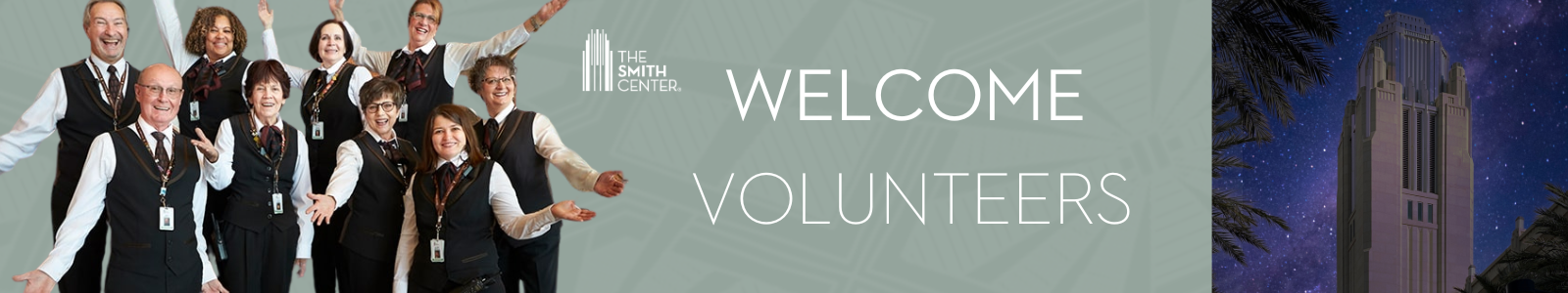 The Smith Center for the Performing Arts Desktop Site Banner